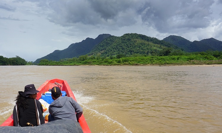 Pipantéval a Rio Patucán