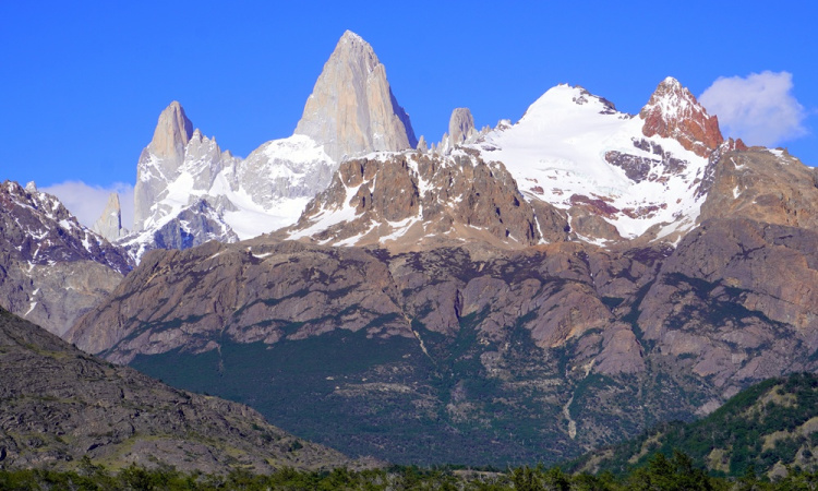El Chaltén körüli alternatív túraútvonalakon