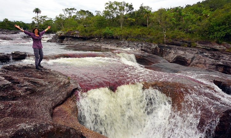 Caño Cristales, az ötszínű folyó