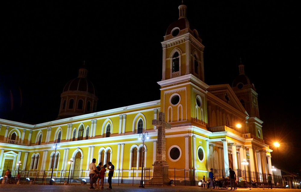 Nicaragua Granada Mombacho-vulkán Masaya-vulkán