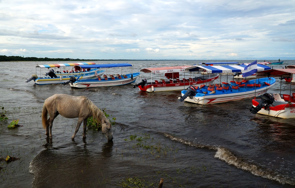 Nicaragua Granada Mombacho-vulkán Masaya-vulkán